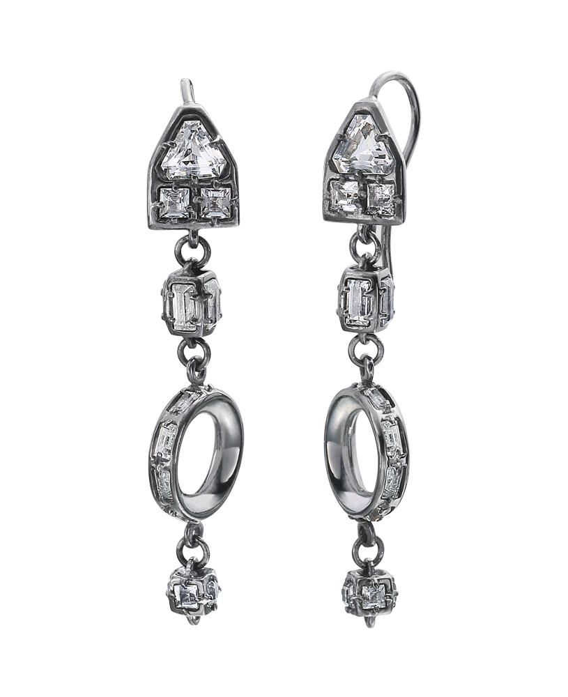 Abba style hotsell earrings